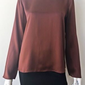 Vince Tie Black Blouse Jasper